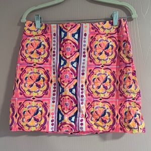 Lilly Pulitzer Printed Skort Size 4